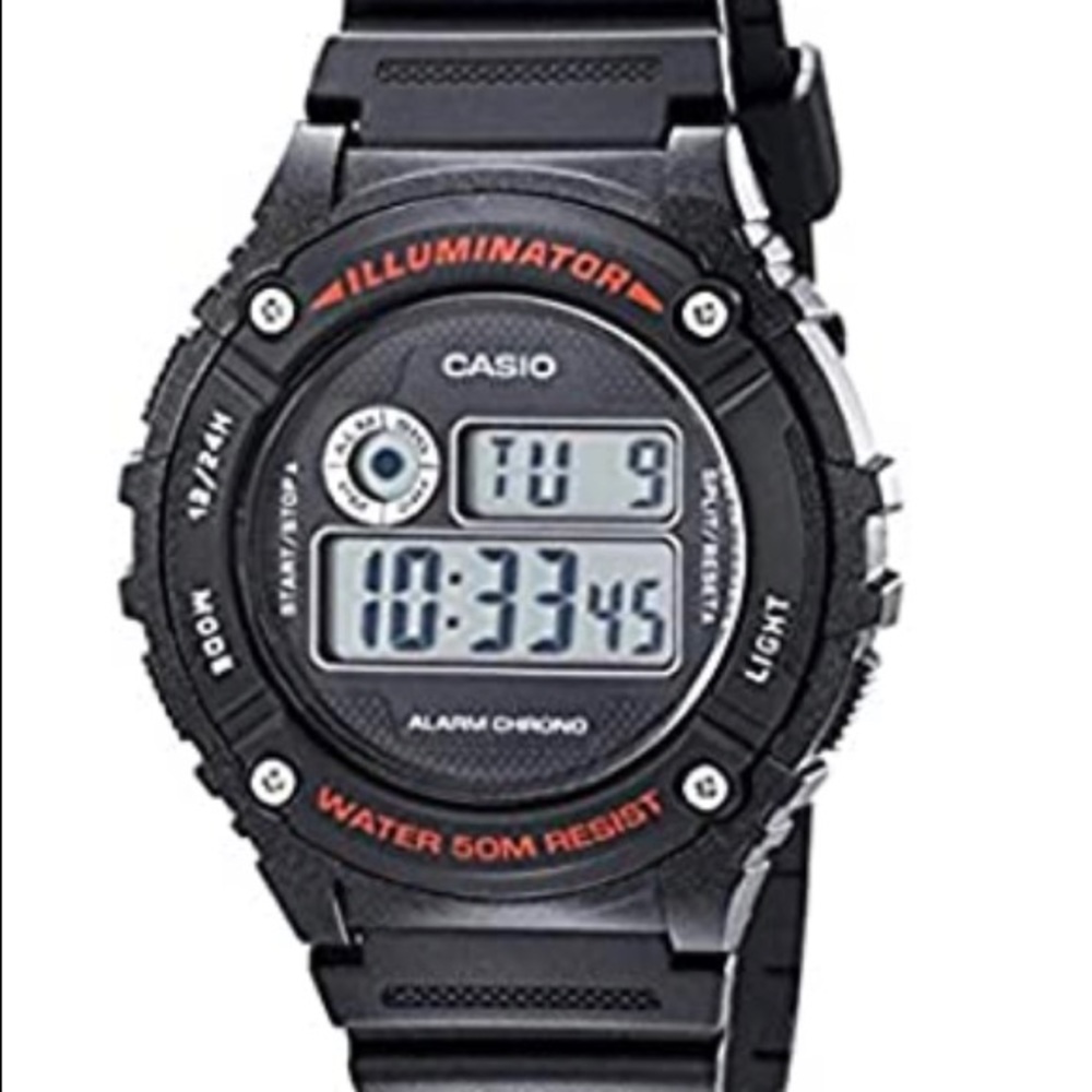 Casio men’s iluminador watch & cooling